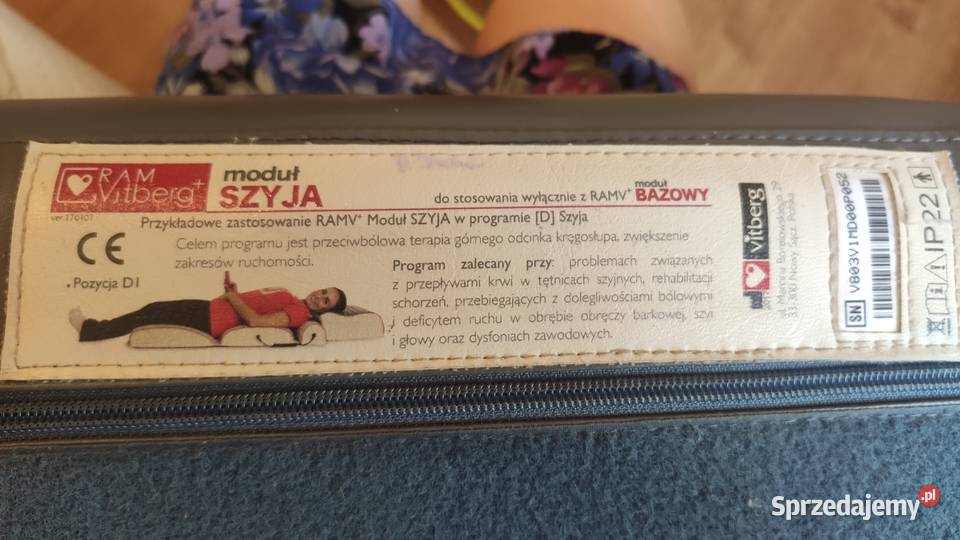 Vitberg aparat do masażu rehabilitacji moduły Lublin