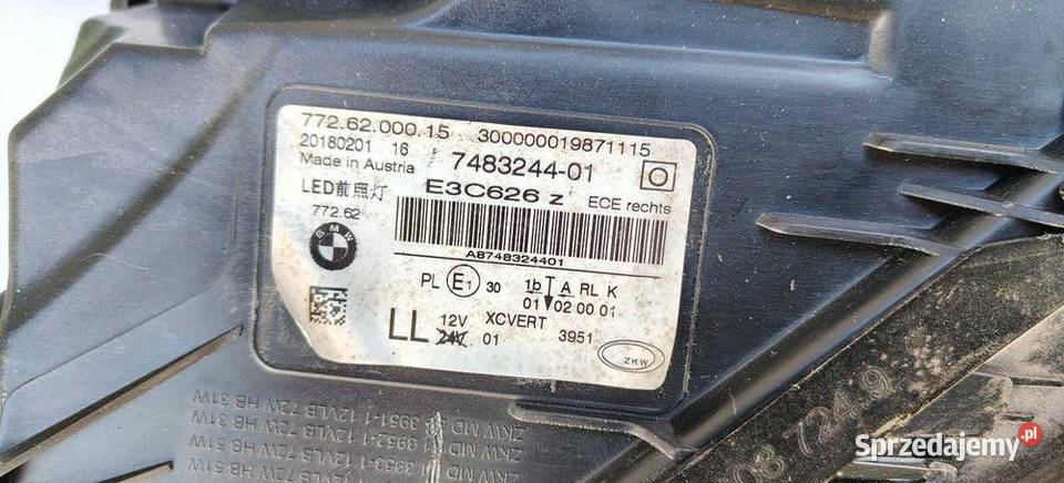 Lampa Przod Full Led Adaptive Bmw 7 G11 G12