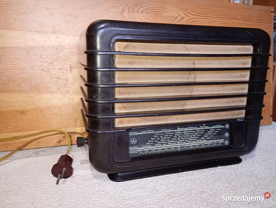 Stare czeskie radio lampowe Rytmus Pozostałe Będzin