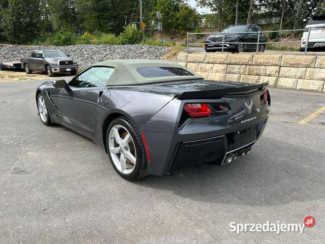 CHEVROLET CORVETTE STINGRAY Z51 2LT produkcji uszkodzony mazowieckie Warszawa