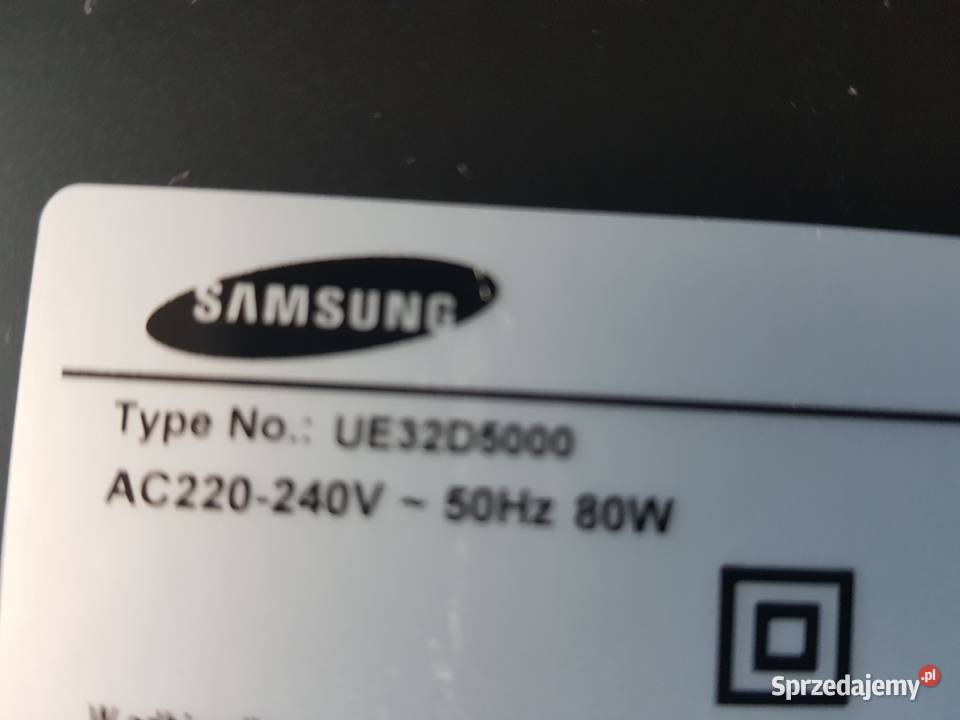 TV SAMSUNG 32 LCD b ładny UE32D5000 Wałbrzych
