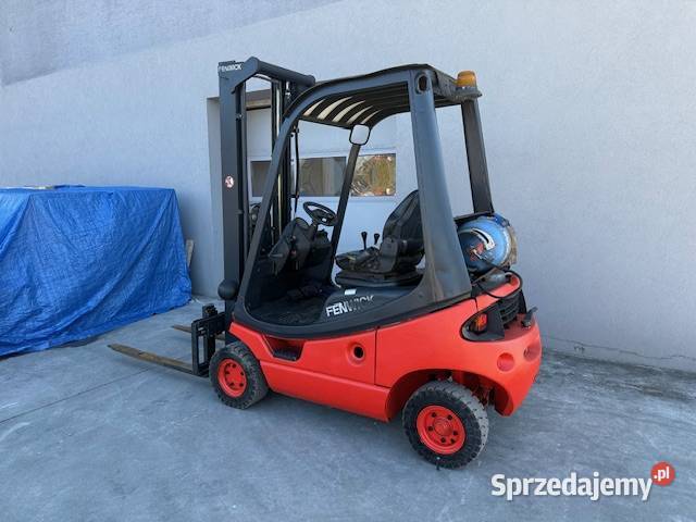 Wózek widłowy LINDE H16T duplex wolny skok 391 Brzeźnica