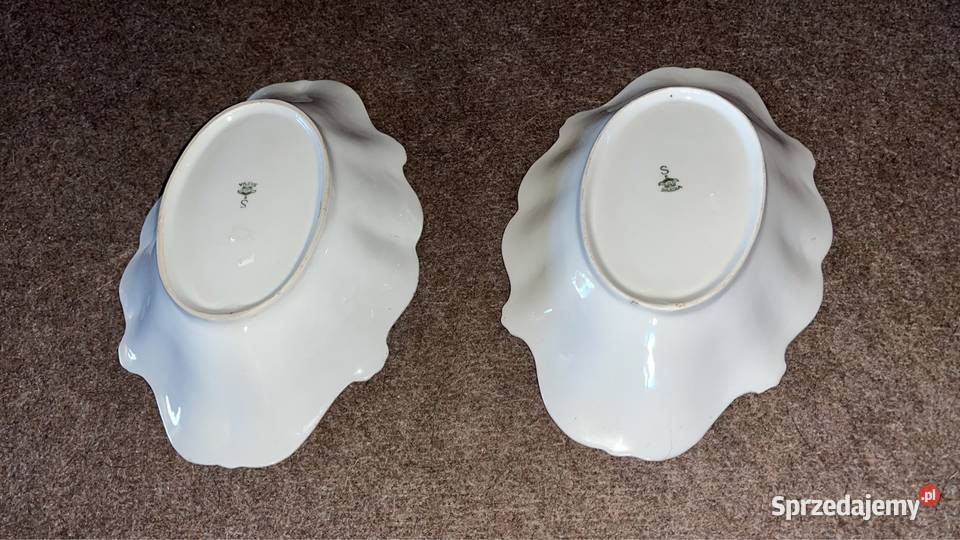 Patera owalna Półmisek z opalizowanej porcelany Gdańsk sprzedam