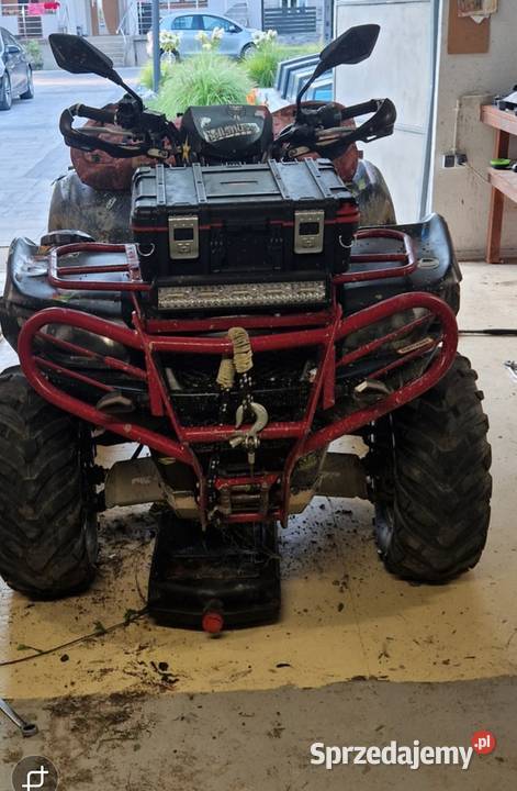 Wszystkie czesci Suzuki kingquad 700 2006 L7E sprzedam