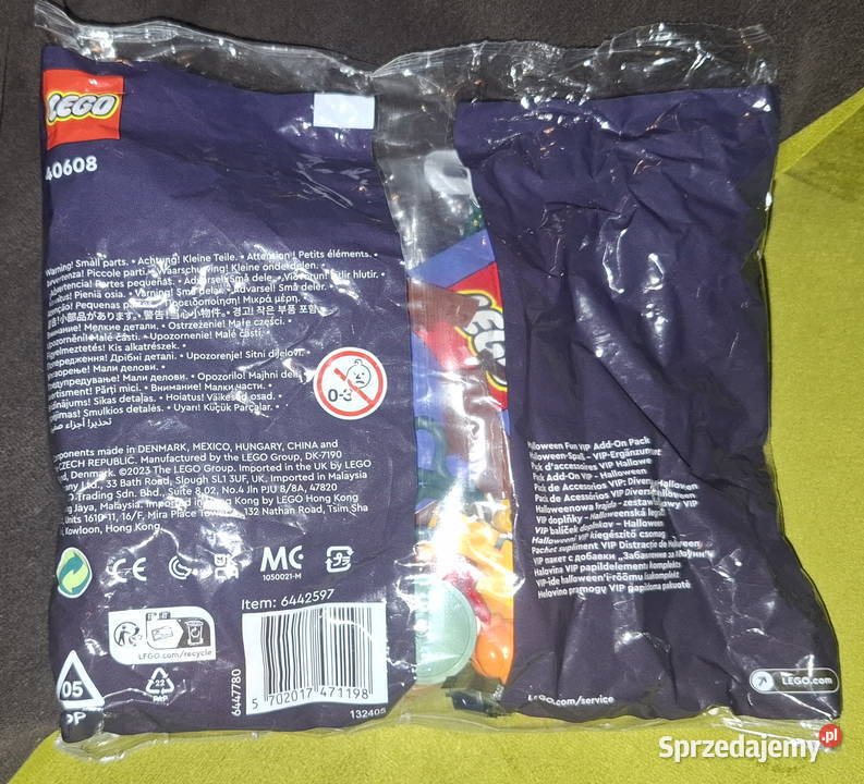 Nowe klocki LEGO 40608 Halloweenowa frajda VIP Lego