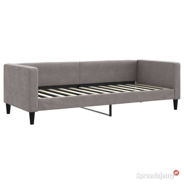Sofa rozsuwana z szufladami taupe tkanina 80x200 Warszawa sprzedam