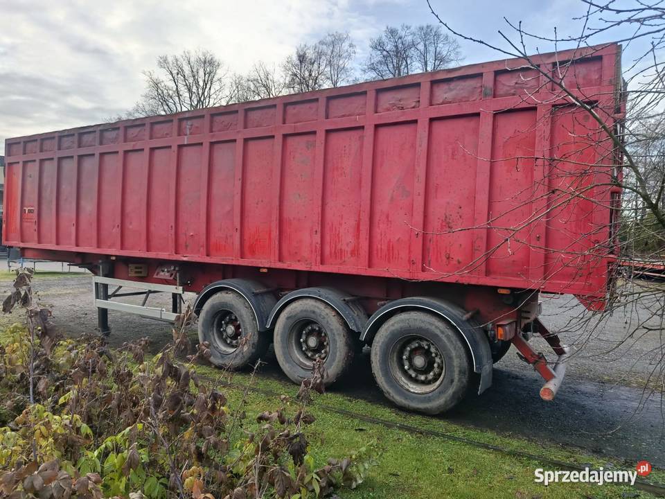Naczepa stalowa 50 m3 OVIBOS śląskie Grzawa sprzedam