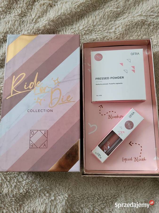 Zestaw Ofra Cosmetics róż w płynie brązerróż Kosmetyki