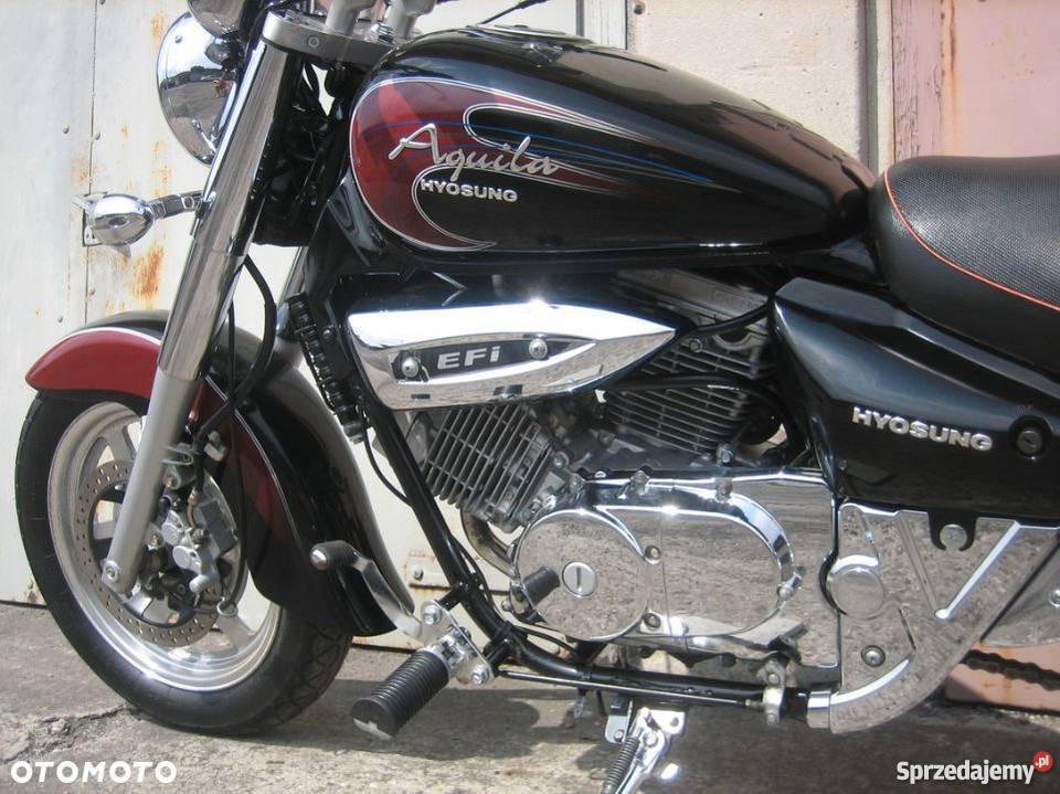 Hyosung GV Hyosung 250 na 125 kat B Aquila Inowrocław