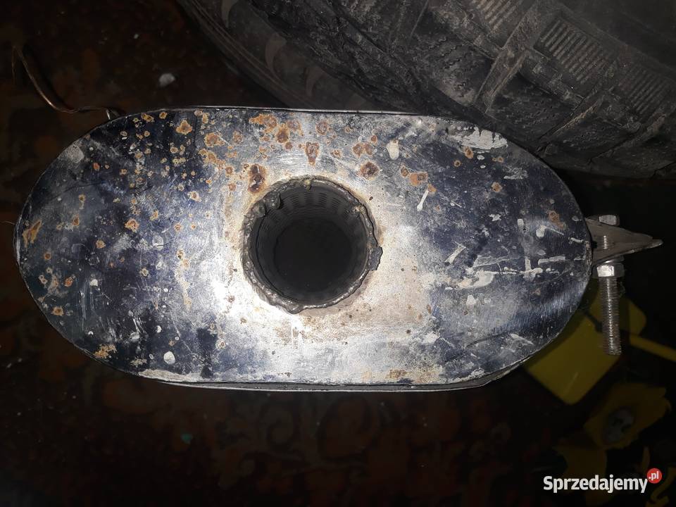 Tłumik środkowy z nierdzewki Łódź