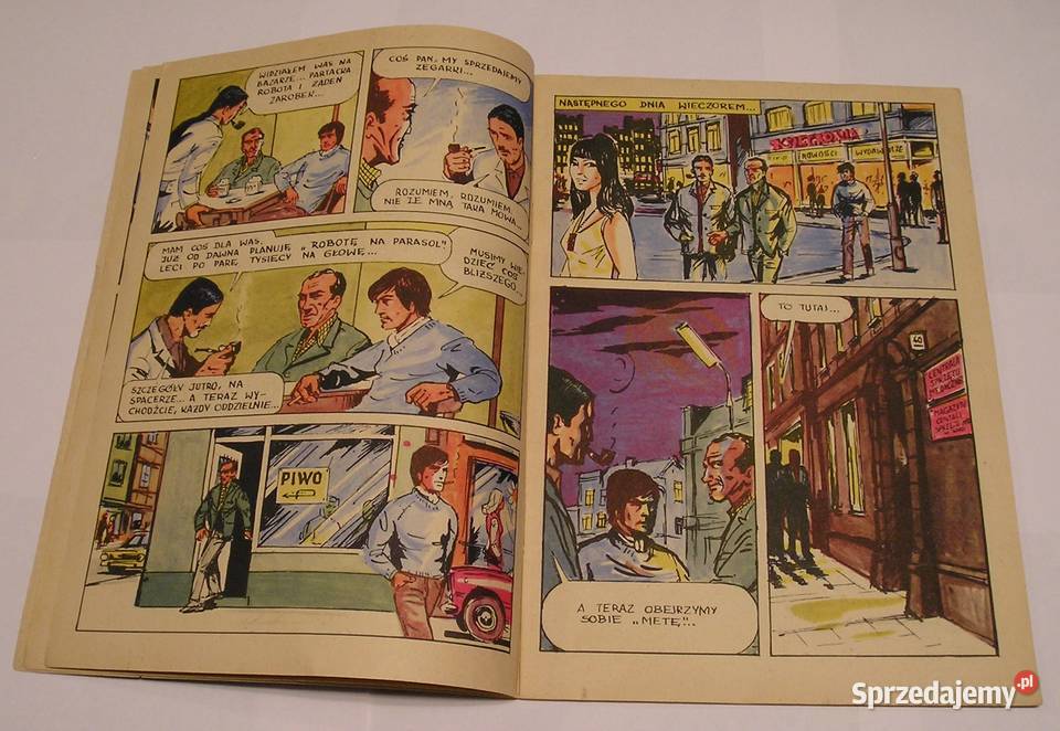 KAPITAN ŻBIK CZARNY PARASOL 1971 łódzkie Łódź