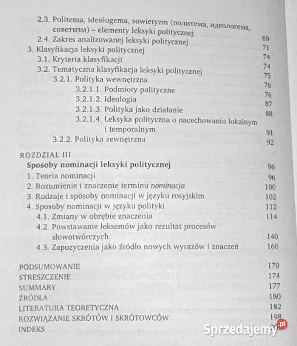 Leksyka polityczna współczesnego języka Chełm