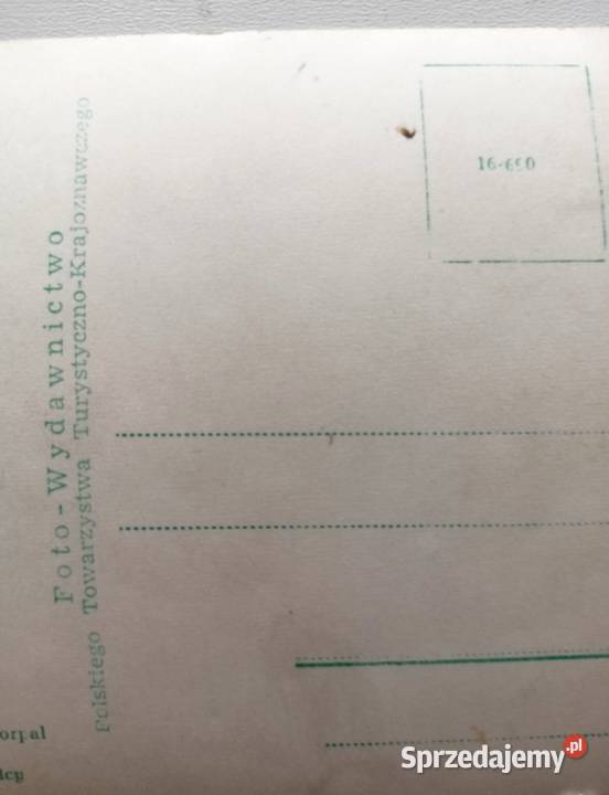 Pocztówka Cieplice Zdrój 1957 r Pocztówki i karty telefoniczne Łódź