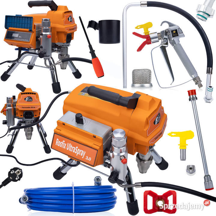 Agregat Malarski Rosfix Tornado RT4 3000W 22MPA Malarskie Ludźmierz