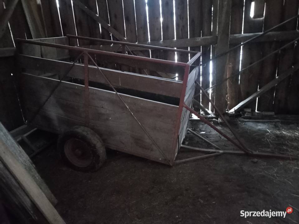 Przyczepka Przyczepy rolnicze lubelskie Skomorochy Duże sprzedam