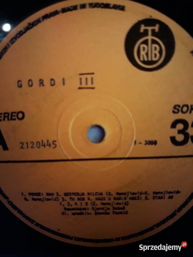 Archiwum jugosłowiańskiego hard rocka GORDI 1 płyta Płyty i kasety Rzeszów