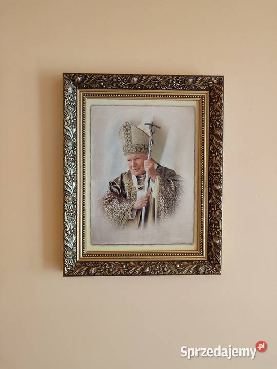 Obraz portret Papież Jan Paweł II Katowice