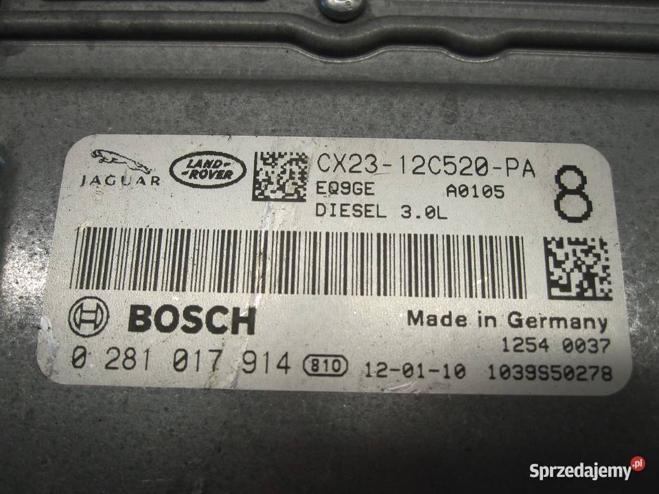 RANGE ROVER SPORT LIFT 30 TDV6 12r komputer Kielce