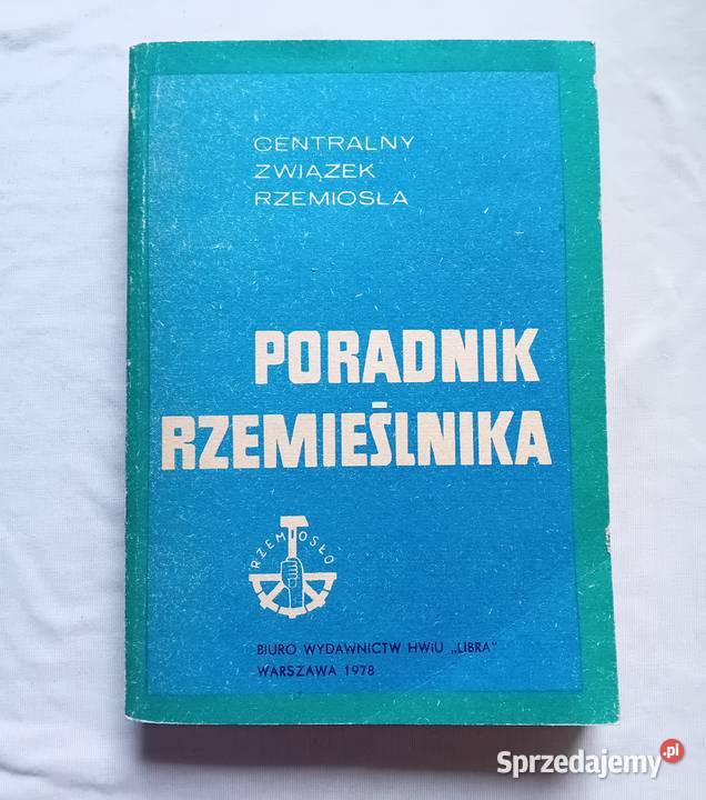 Poradnik rzemieślnika BW WHIU Libra 1978 r Antykwariat