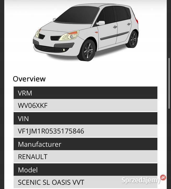 SILNIK K4M812 Renault Scenic Megane II 16 16V Chełm sprzedam