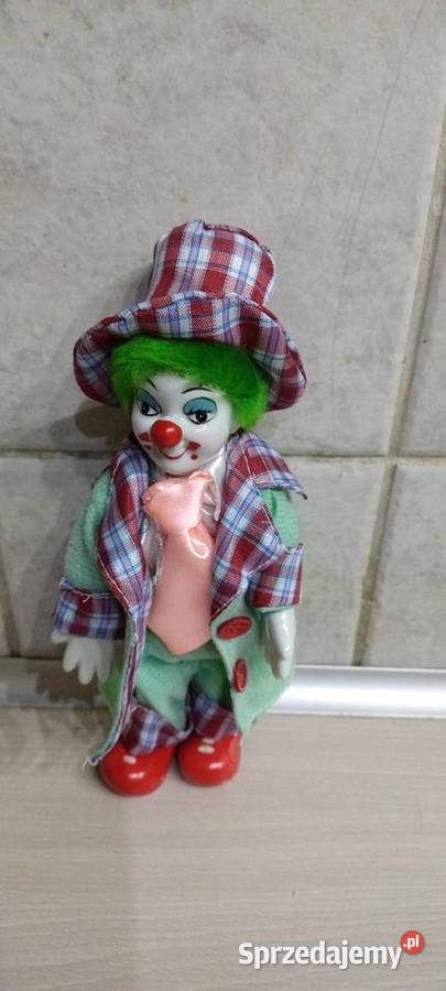 Figurka porcelanowa Klaun