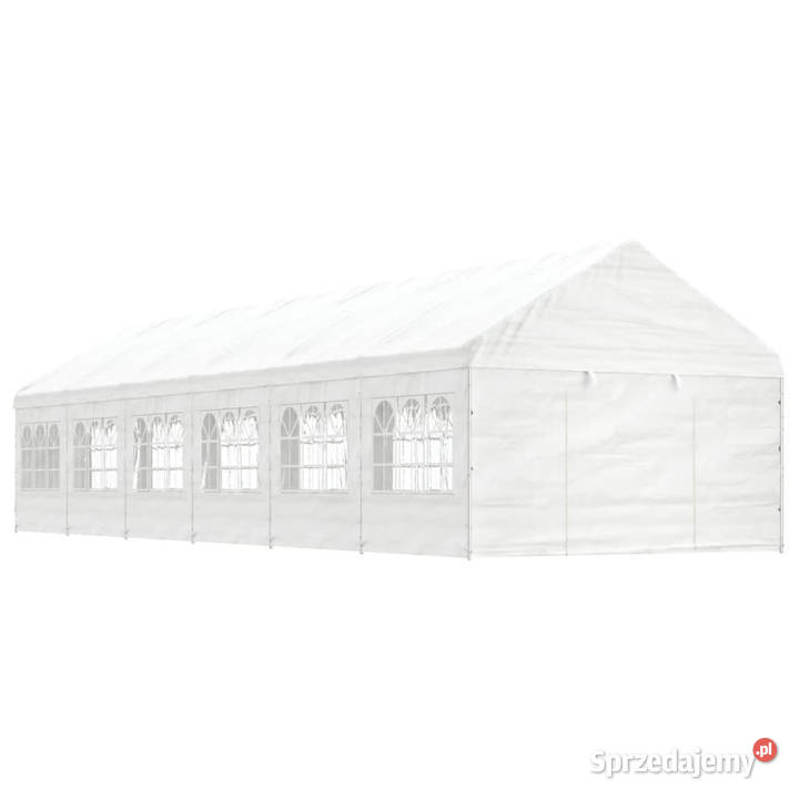 Namiot ogrodowy z dachem biały 1338x408x322 m sprzedam
