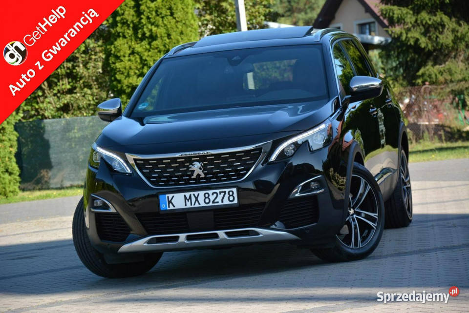 Peugeot 5008 GT Pack 7Foteli Skóry Radar Full elektrycznie ustawiane fotele