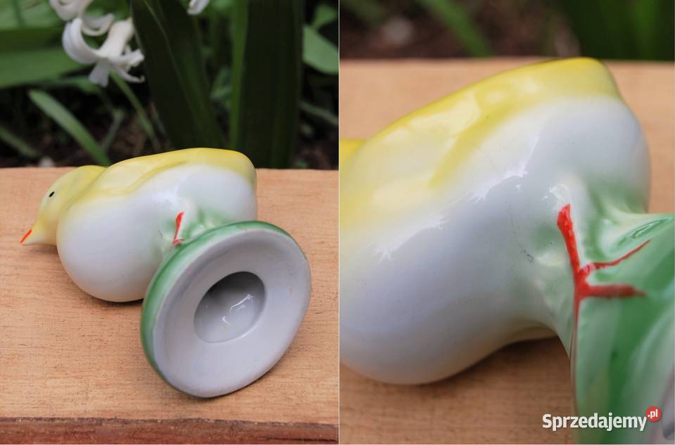 Kurczak pisklak figurka porcelana Ćmielów lubelskie Lublin sprzedam