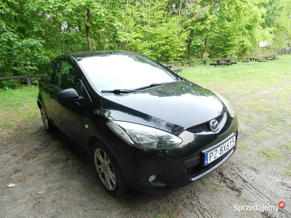 Mazda 2 II BEZ RDZY śliczna niezawodna tania Zarejestrowany w Polsce wielkopolskie Puszczykowo