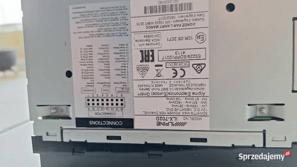 Radio ALPINE iLX 702 android auto Radioodtwarzacze Warszawa