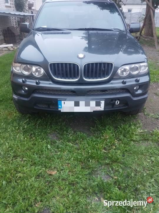 Sprzedam BMW X5 uszkodzone lubelskie Wierzchowiska Pierwsze