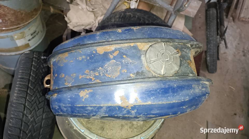 Zbiornik wsk 125 175 ładny środek bak paliwa