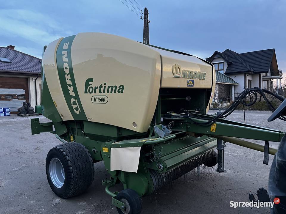 Prasa Łańcuchowa Krone Fortima V1500 Rotor 2011 lubelskie