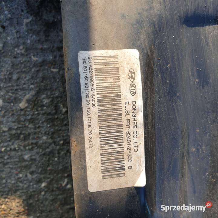HYUNDAI IX35 I WOZEK SANKI PRZOD 624012Y300 osobowe Łochowice