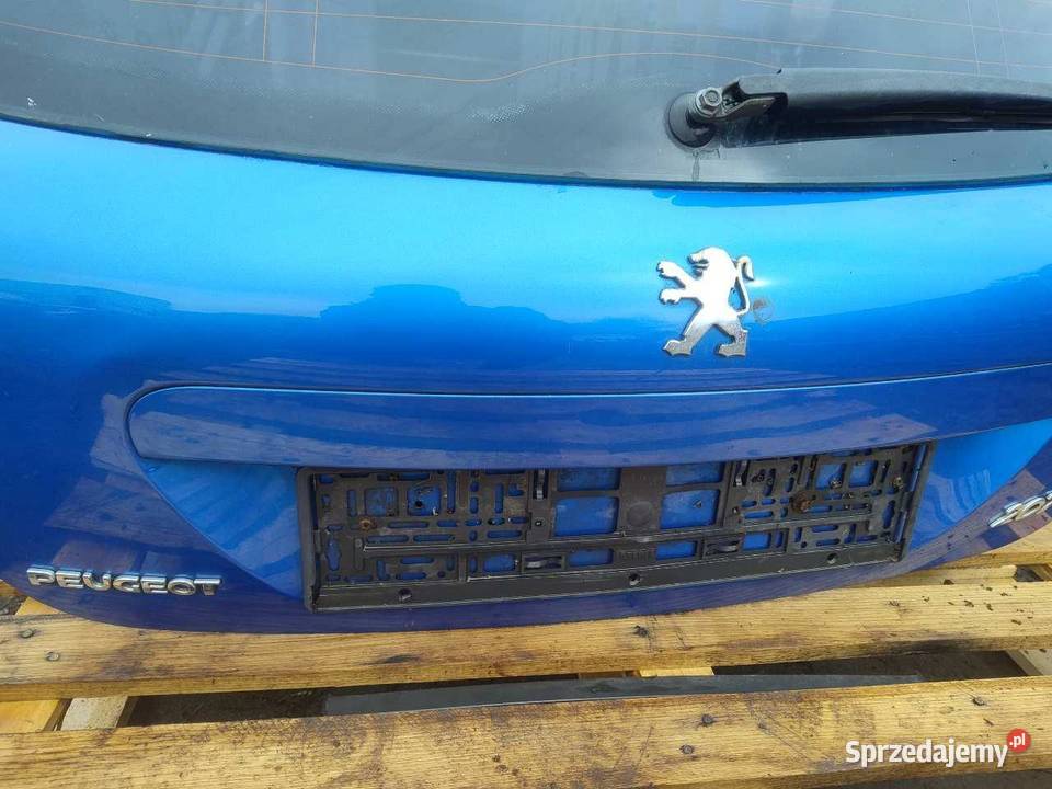 KLAPA BAGAŻNIKA KMFD PEUGEOT 207 osobowe Motoryzacja