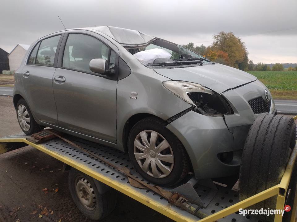 Toyota Yaris II 2007r 14 D4D Lak 1F8 Części osobowe