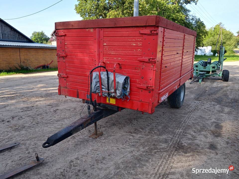 Przyczepa wywrotka 5500 nieuszkodzony podlaskie