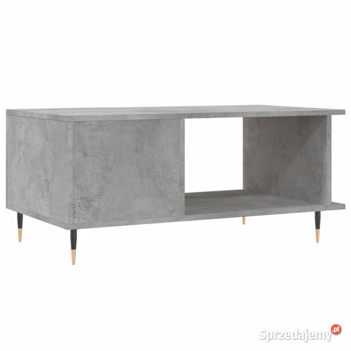 Stolik kawowy szarość betonu 90x50x40 WM829472 mazowieckie Warszawa