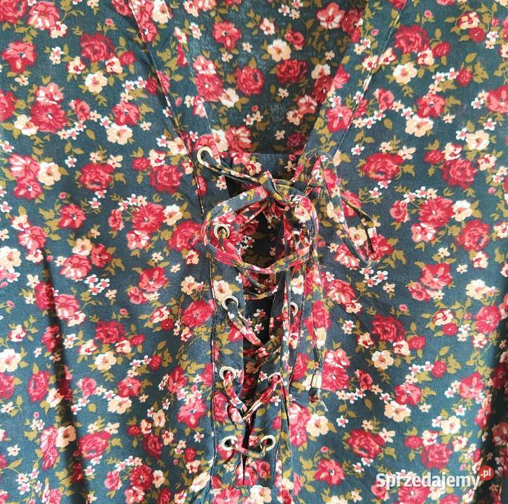 Kwiatowa bluzka top Vero Moda S 36 kwiaty floral Vero Moda Szczecin