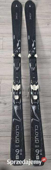 Narty Atomic Cloud 9 rozmiar 163 czarne damskie