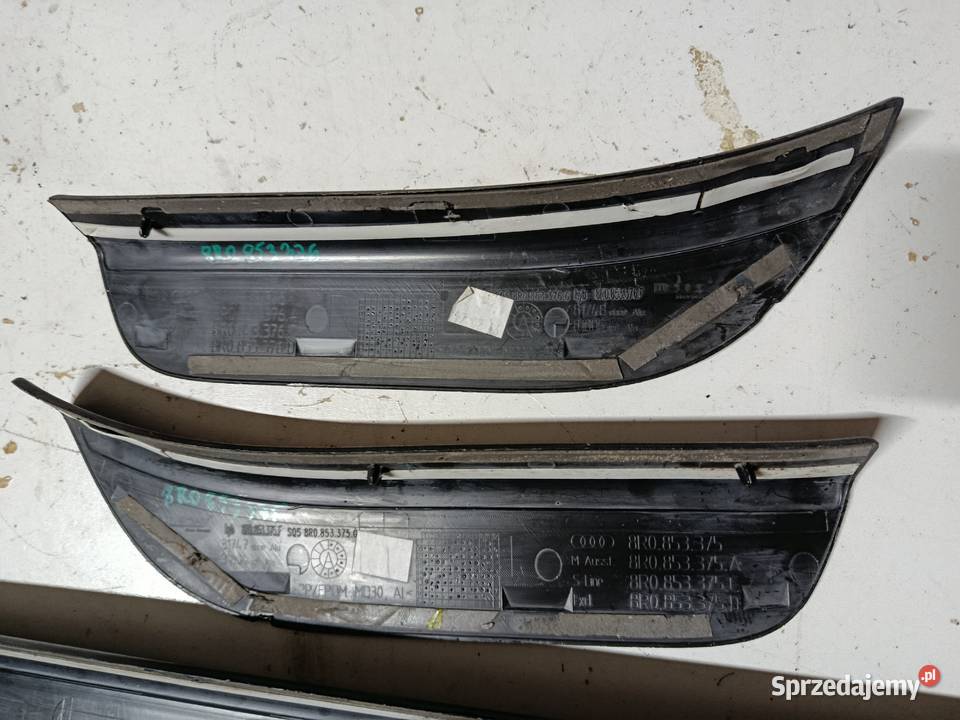 Audi Q5 lift 8R listwy progowe przód tył komplet Rok produkcji 2017 Karoseria pomorskie Kościerzyna