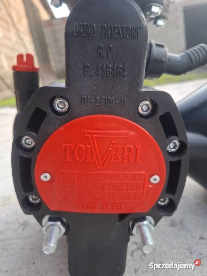 Pompa opryskiwacza TOLVERI PU2120 Gogolin sprzedam