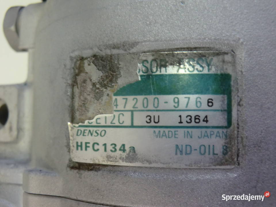 KOMPRESOR KLIMATYZACJI MERCEDES W168 A KLASA Krzeszowice