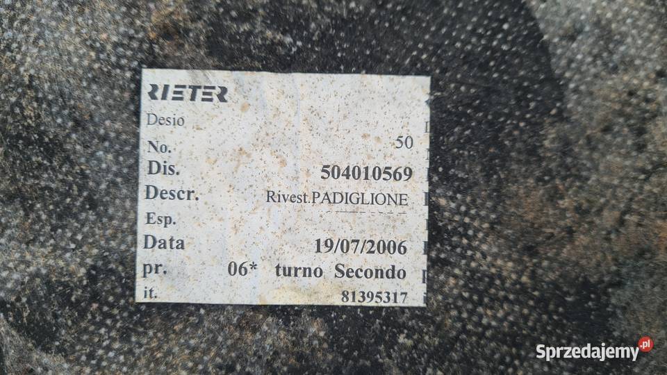 IVECO DAILY 4 0611 tapicerka podsufitka ściana sprzedam