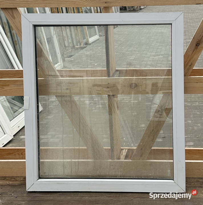OKNA KacprzaK Witryna 88X100 FIX Używany PCV Siedlce