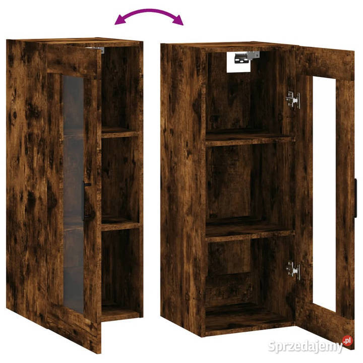 Szafka wisząca przydymiony dąb 345x34x90 Szafki mazowieckie Warszawa