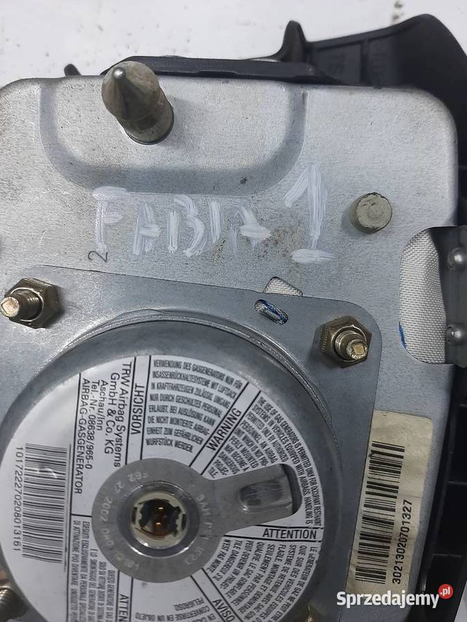 Skoda Fabia 1 Poduszka powietrzna kierowcy Poduszki powietrzne Ksawerów