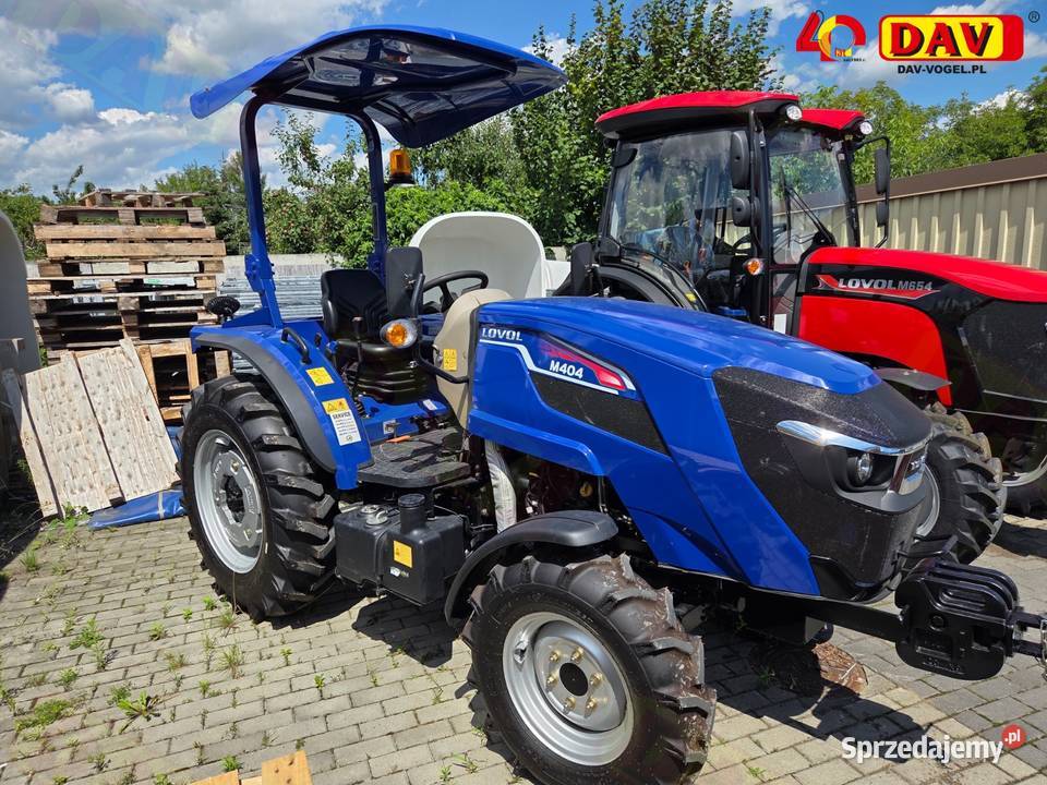 Ciągnik rolniczy 40 LOVOL M404 bez kabiny ROPS Opole