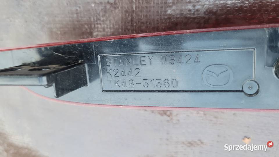 MAZDA CX5 II CX9 ŚWIATŁO DODATKOWE STOP LED śląskie Ruda Śląska