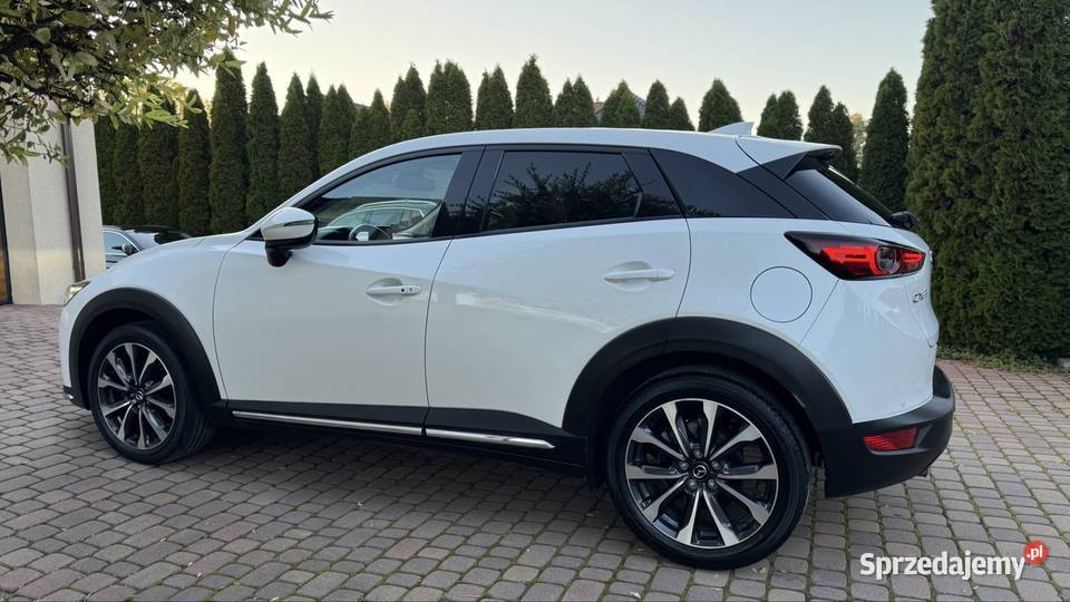 Mazda CX3 2019 Salon Ori lakier Niski Przebieg biały Kutno